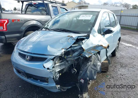 2007 Honda Fit из США, поврежденный, VIN JHMGD384X7S037694